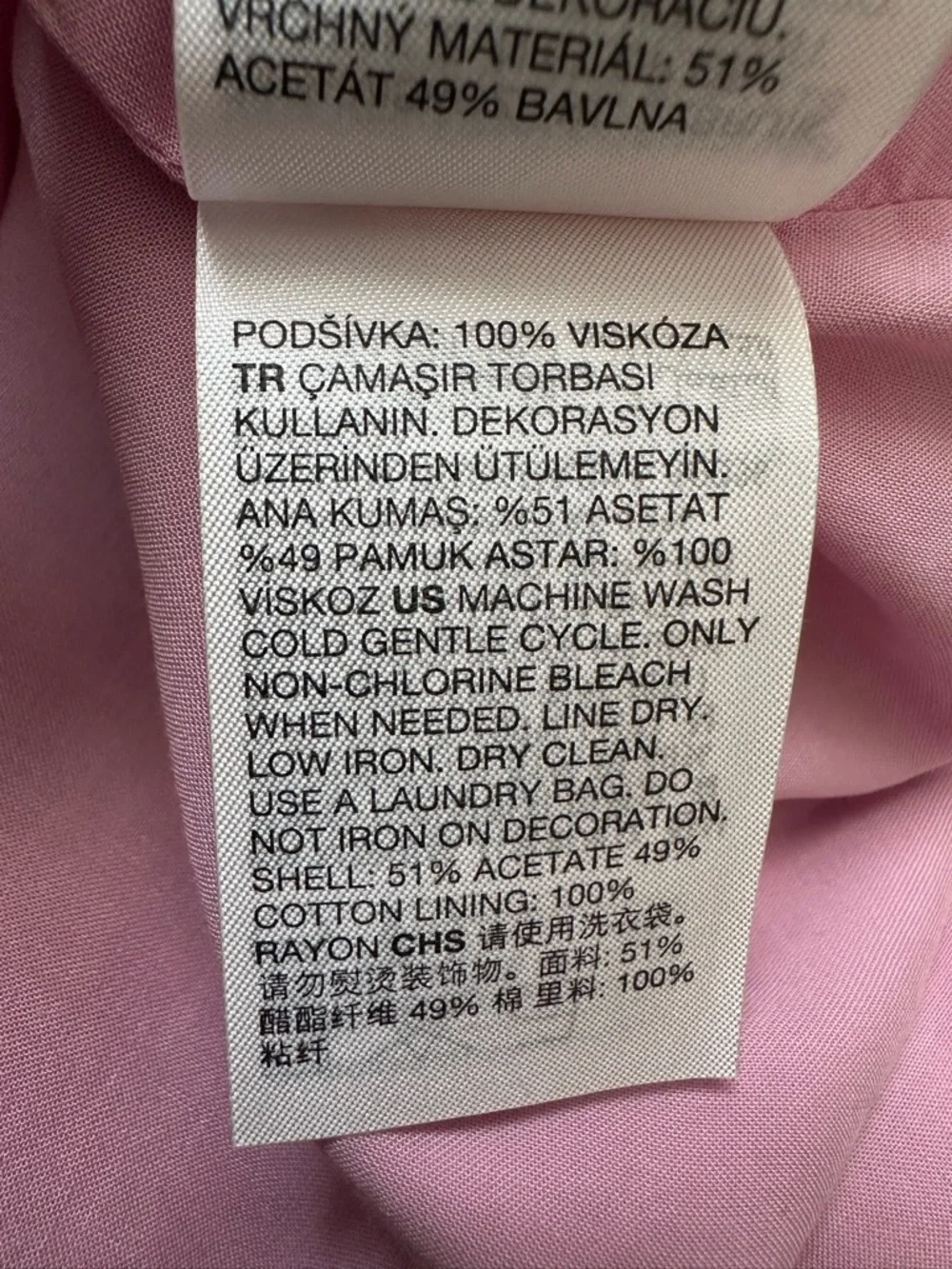 & Other Stories Sequin Embroidered Mini Dress Floral Pink Sz 8 NWT New